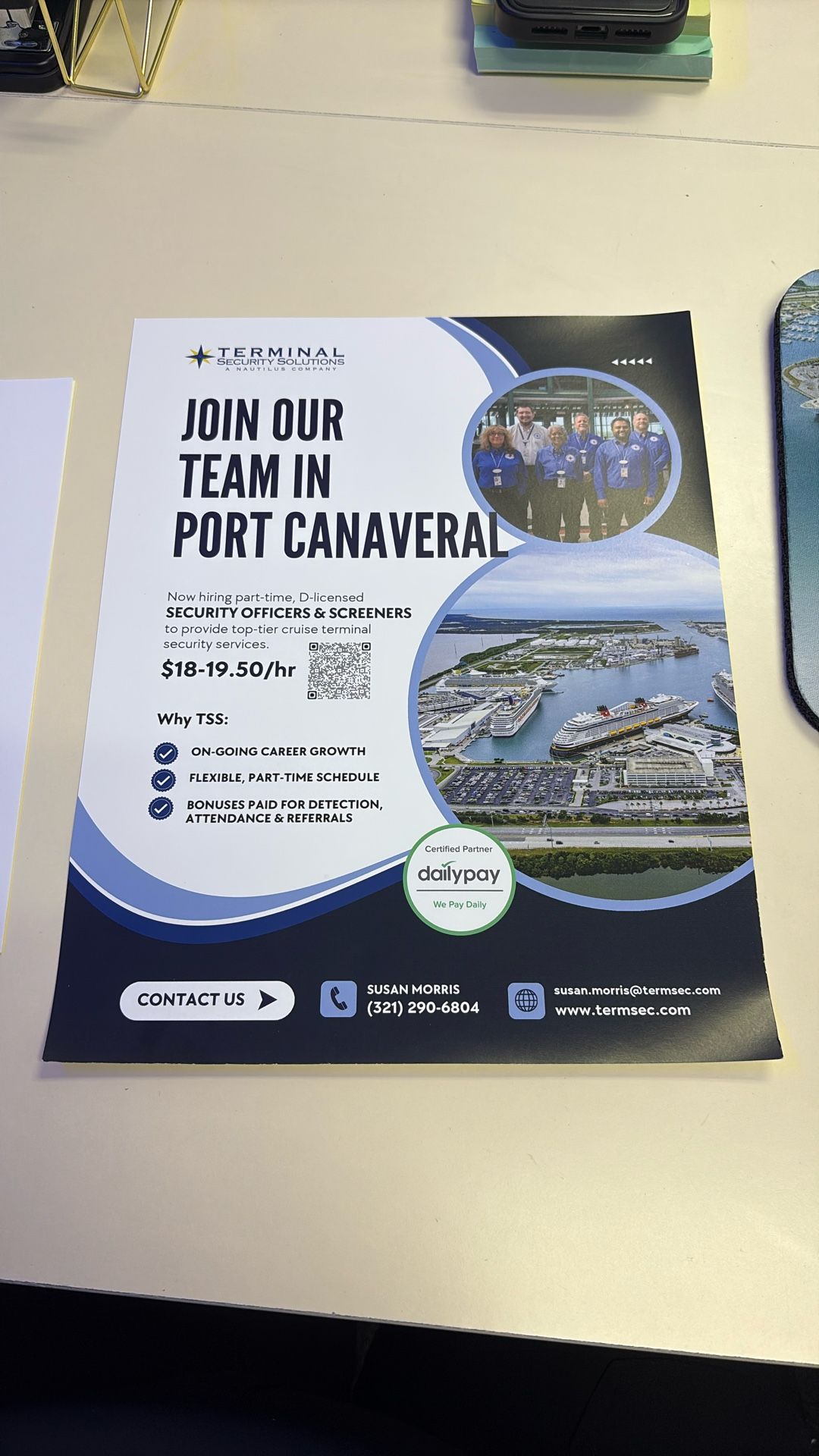 Port Security Officer (TWIC And D Required) $18/HR