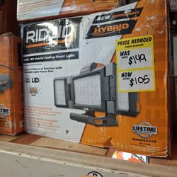 Ridgid 18v Hybrid Led