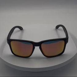 Oakley Holbrook Sunglasses – Orange/Blue/Black Frame