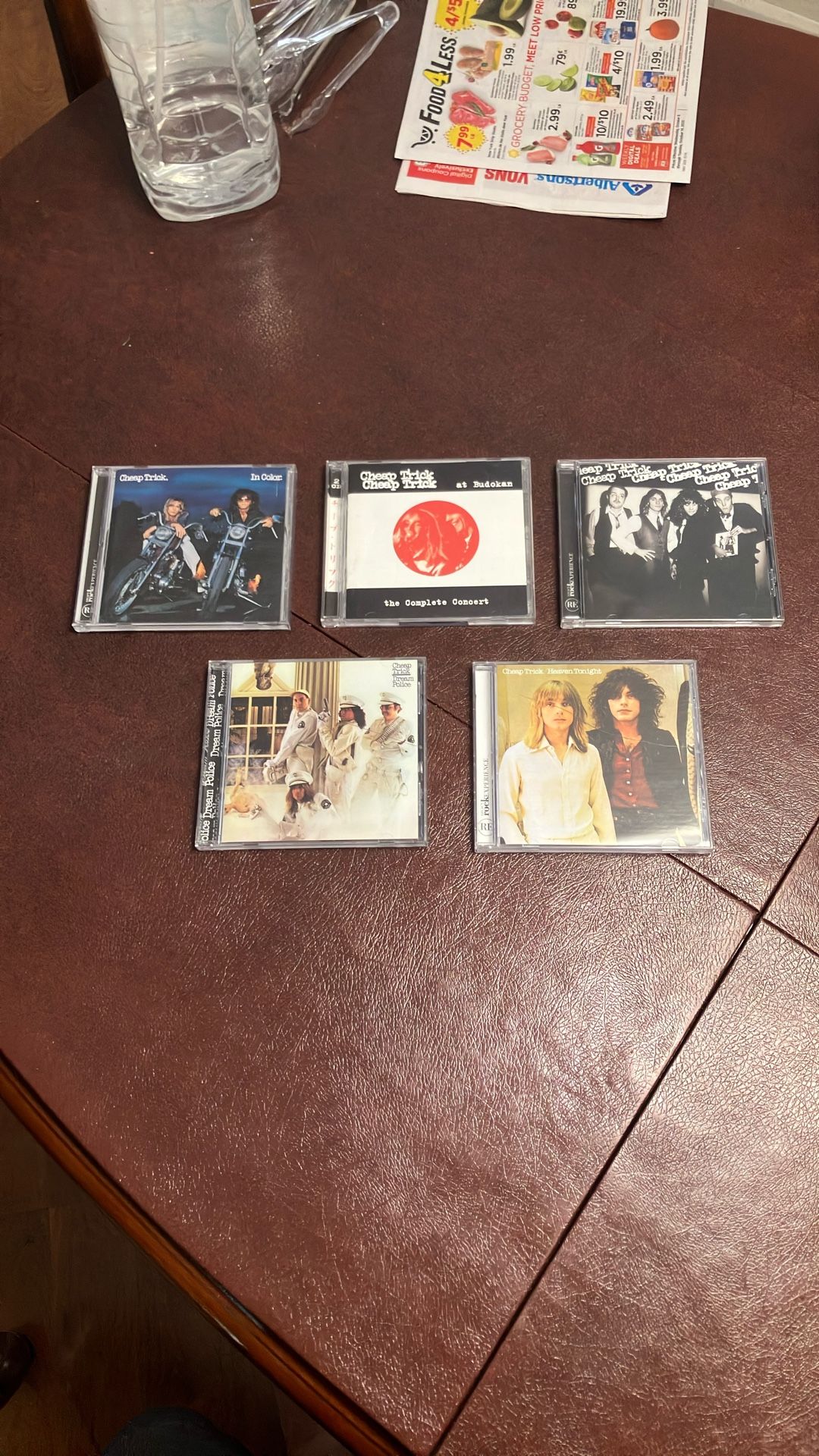 Cheap Trick CD collection