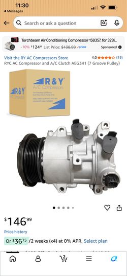 RYC  AC Compressor and A/C clutch
