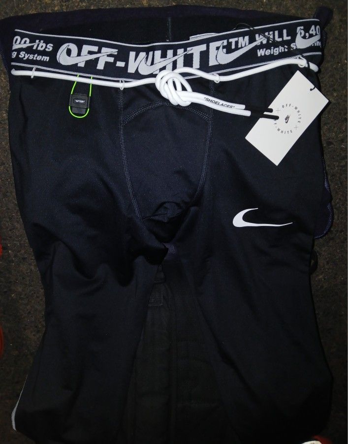 Nike Off-white Leggings Size Large