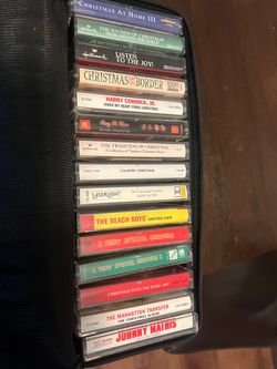 Christmas Cassette Tape Lot of 16