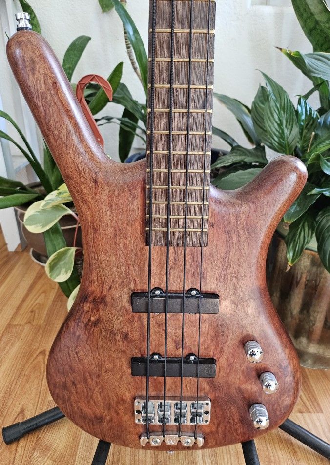 Warwick German Babinga Corvette /original Owners Kit /case