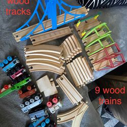Wooden Thomas the Train, Friends and track 