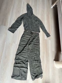 Brand new silk Hooded Tracksuit