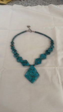 Jay King blue turquoise necklace