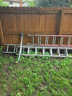 3 extension ladders