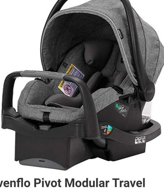 Evenflo Pivot Modular Travel System Safemax Infant Seat