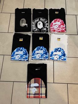 BAPE Graphic T-Shirts – Brand New 🔥