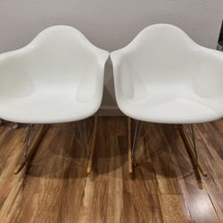 Ergonomic MCM Eames style rocking chair - Herman Miller Replica