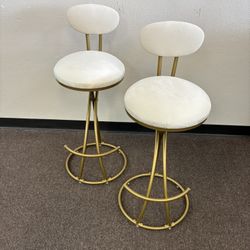 2 Pc Bar Stools 