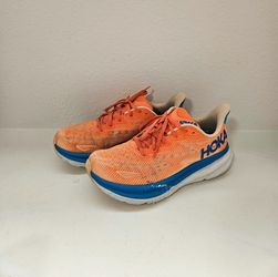 HOKA One One Clifton 9 Vibrant Orange/Blue Men's 9.5 D