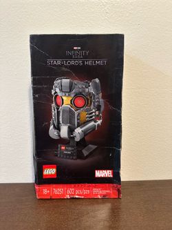 LEGO MARVEL star lords helmet