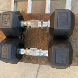 20 lbs dumbbells