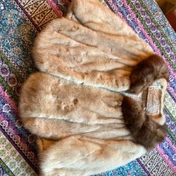 Vintage Mink And Sable Stole