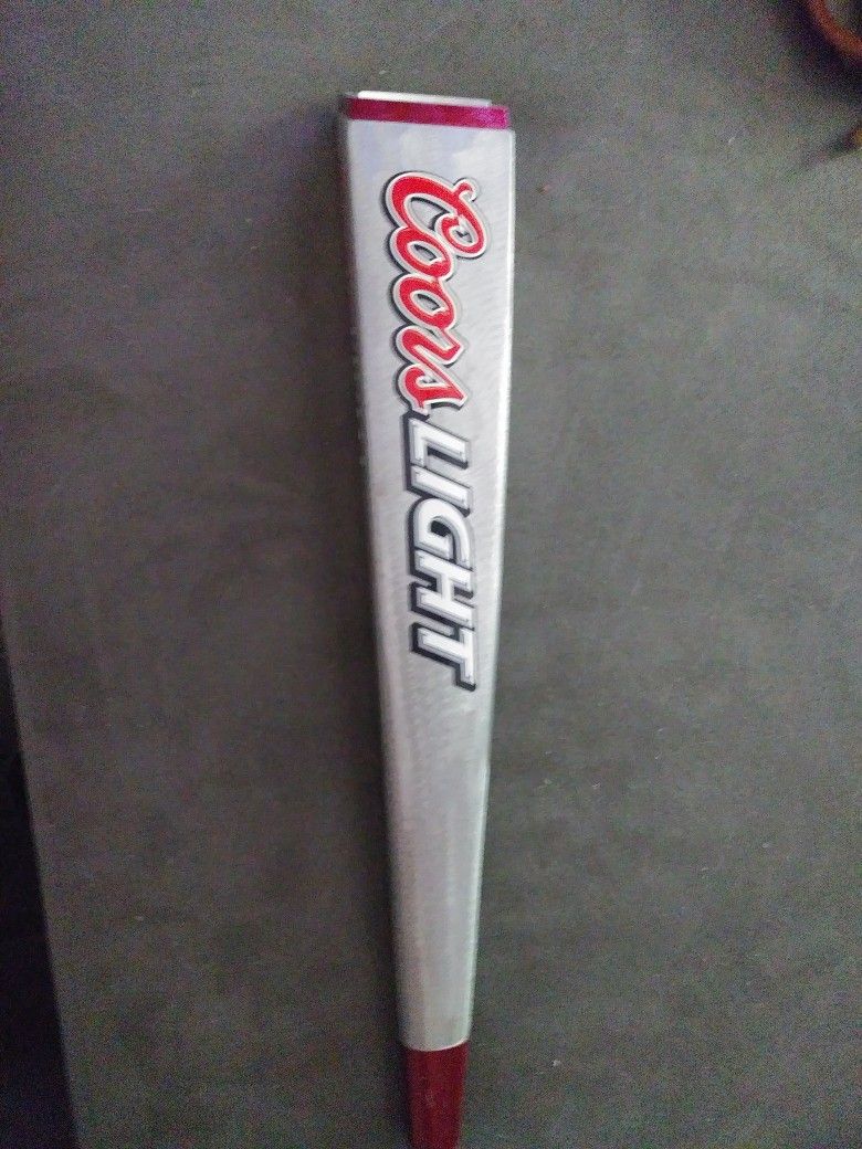 Vintage Coors Light Beer Tap Handle
