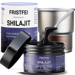 Shilajit Pure Himalayan Organic Gold Grade Natural Shilajit Resin for Men&Women - Himalayn Shilajit with 85+ Trace Minerals & Fulvic Acid, 60 Grams