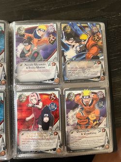 Vintage Naruto Bandai trading cards TCG