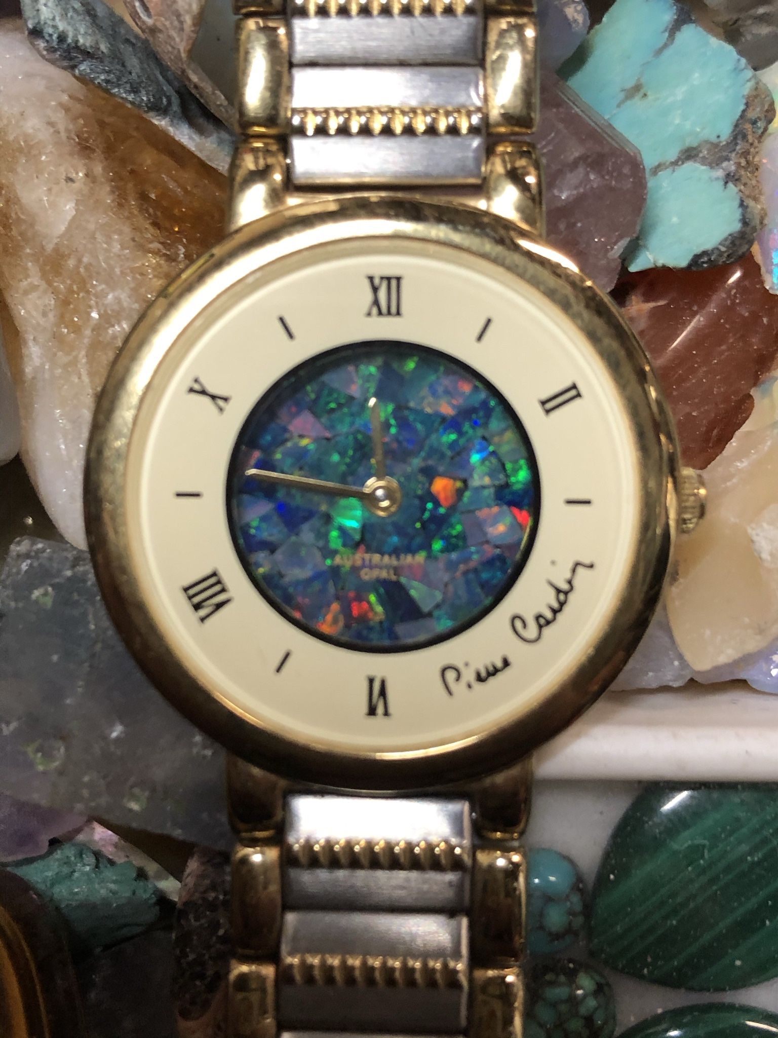 Australian Opal Pierre Cardin Watch