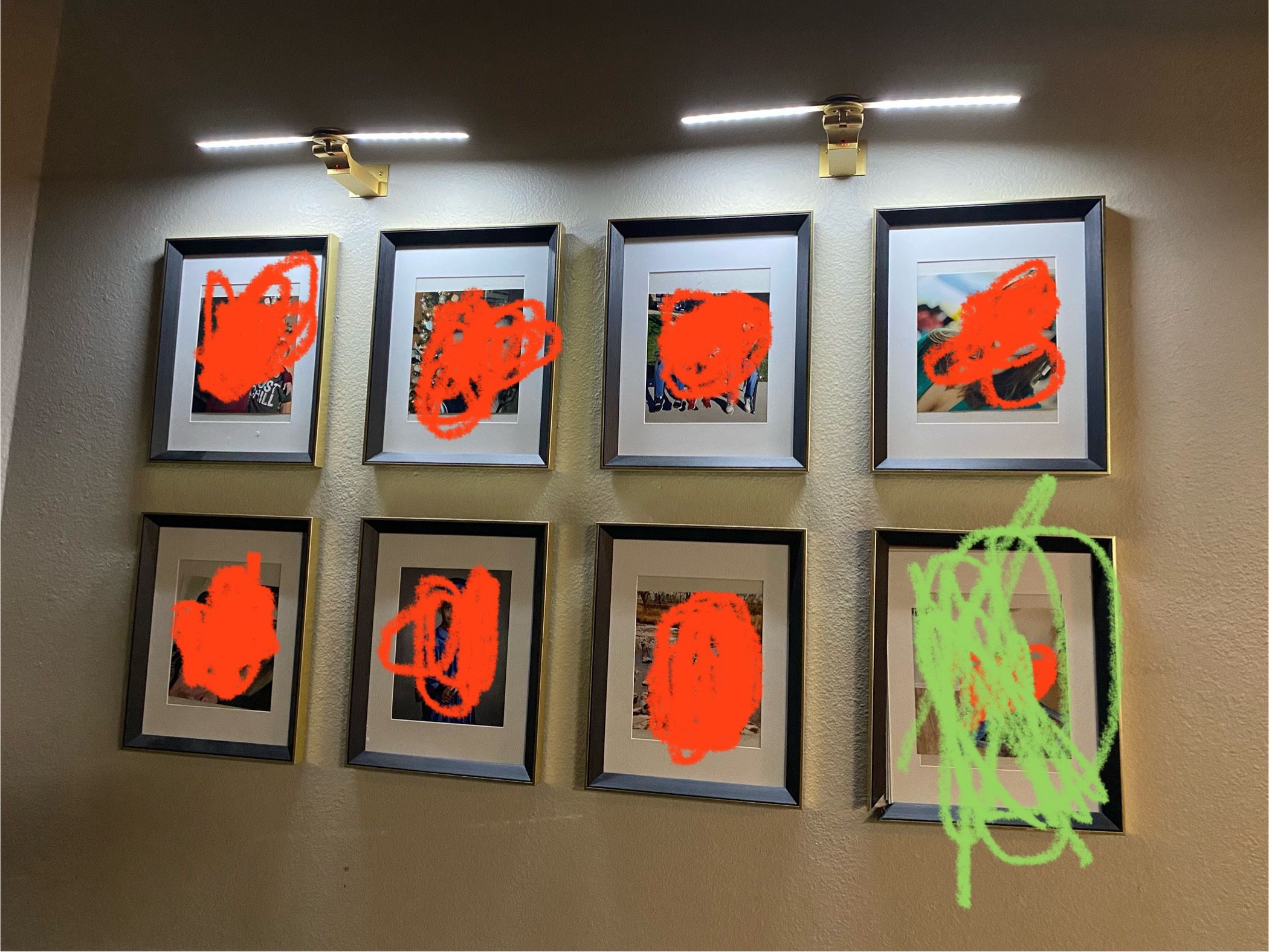 Picture Frames & lights 