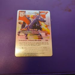 Shining Charizard Gx Silver Foil Collectors Card 