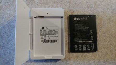 Lg V10 battery and charging cradle