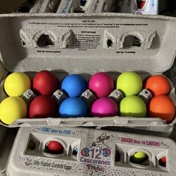 Confetti & Flour Filled eggs