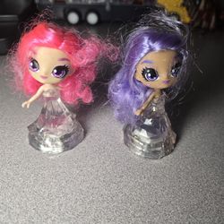 Cristalina Dolls 4" Lot of 2