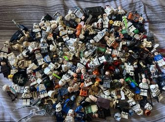 lego star wars minifigure lot