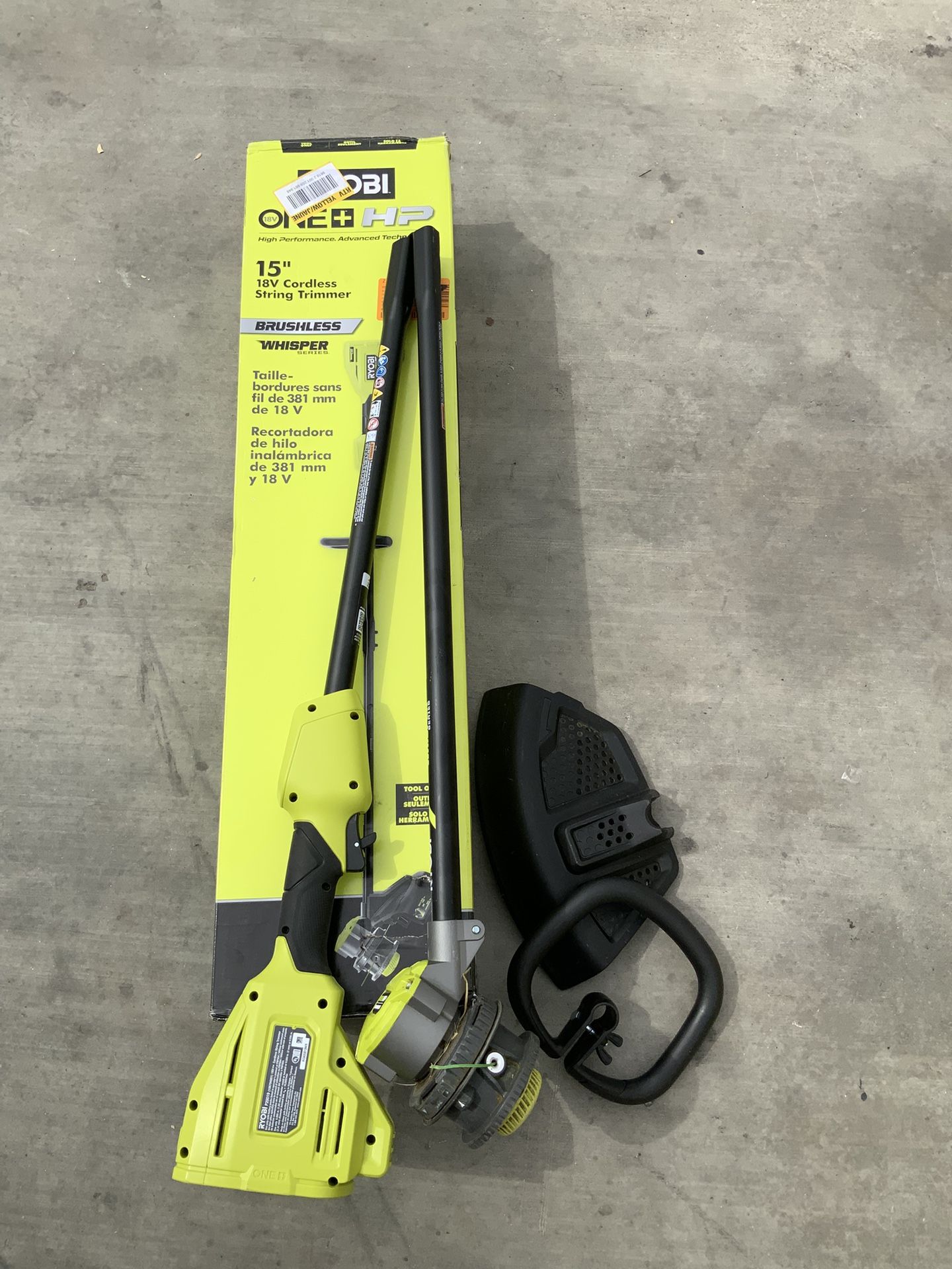Ryobi 18v Trimmer Brushless High Perfomance