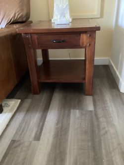 Two End Tables with Matching Coffee Table