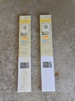 CORDLESS 1" VINYL MINI BLIND (2)