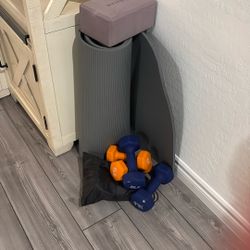 Bands, Mat Weights Block Yoga