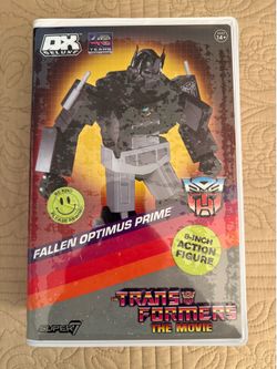 Super 7 Deluxe (DX) Transformers The Movie Fallen Optimus Prime