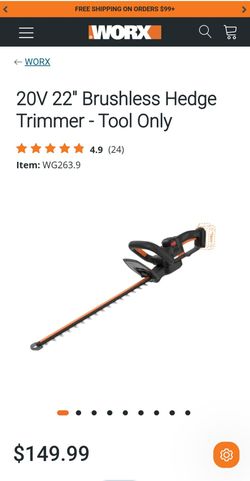 WORX Hedge Trimmer