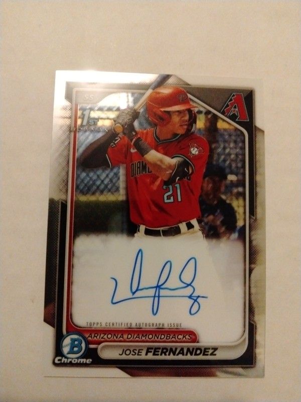 Jose Fernandez Baseball Card
