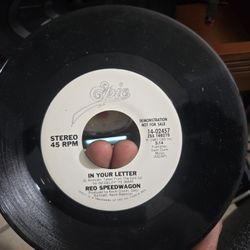 REO Speedwagon In Your Letter 7" Vinyl 
