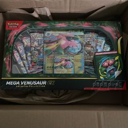 mega venusaur ex premium collection