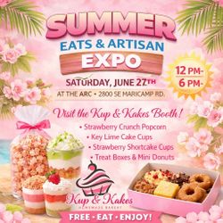 Summer Eats & Artisan Expo ARC Ocala June 27th