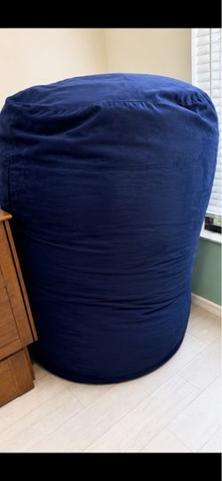 HUGE Sumo Lounge Titan Bean Bag Chair – Navy Microsuede