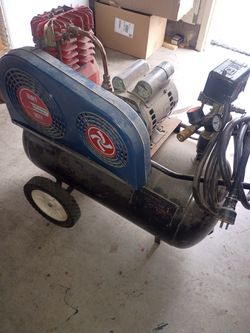 Heavy Duty Air Compressor with Wheels