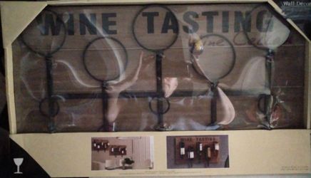 5 Bottle Hanging Wine Rack