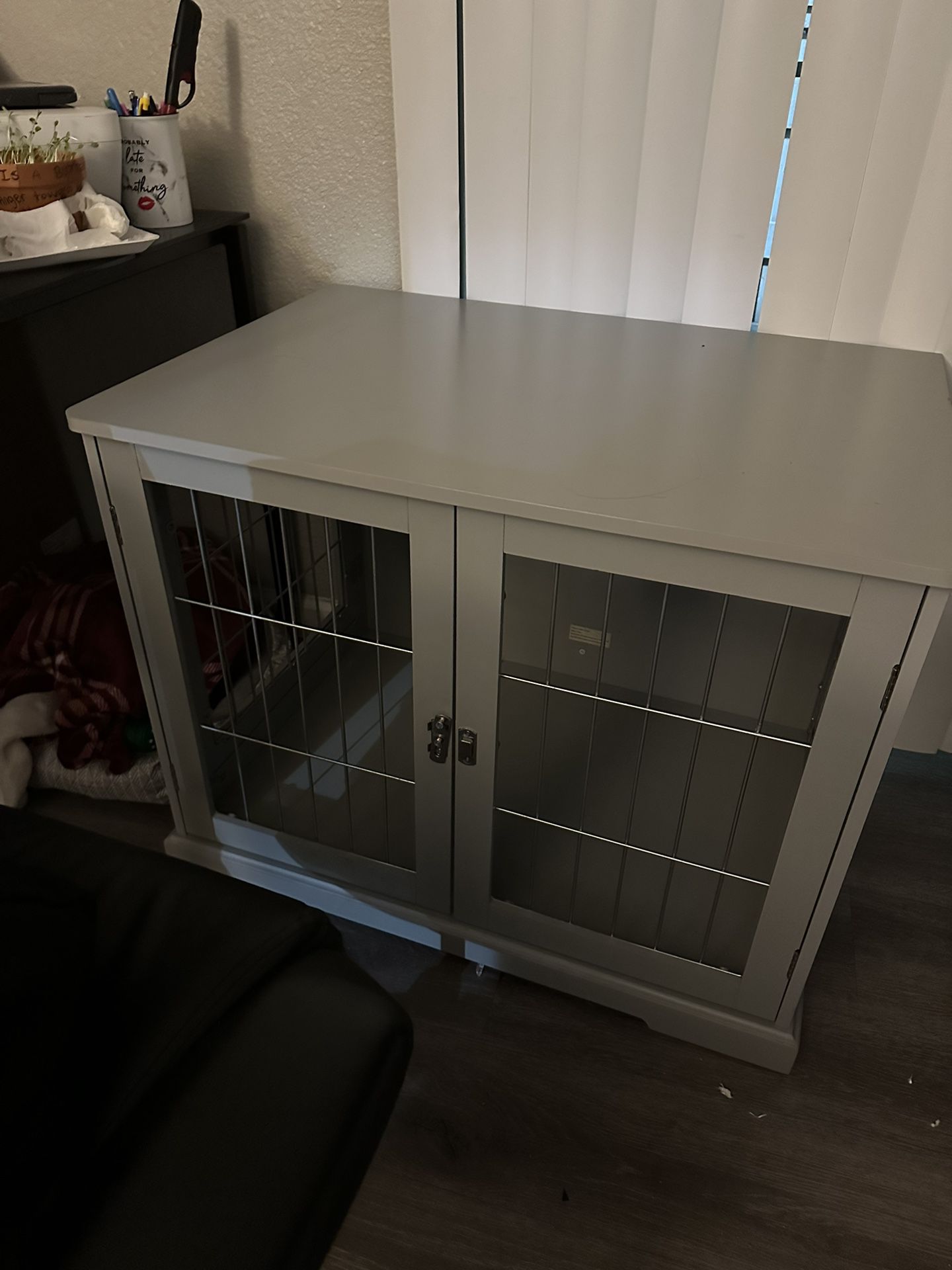 Dog Crate House End Table