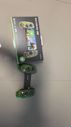 Back Bone Pro Controller Green Transparent Xbox Edition