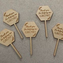 Thank You Plant Signs