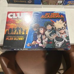 My Hero Academia CLUE Board Game