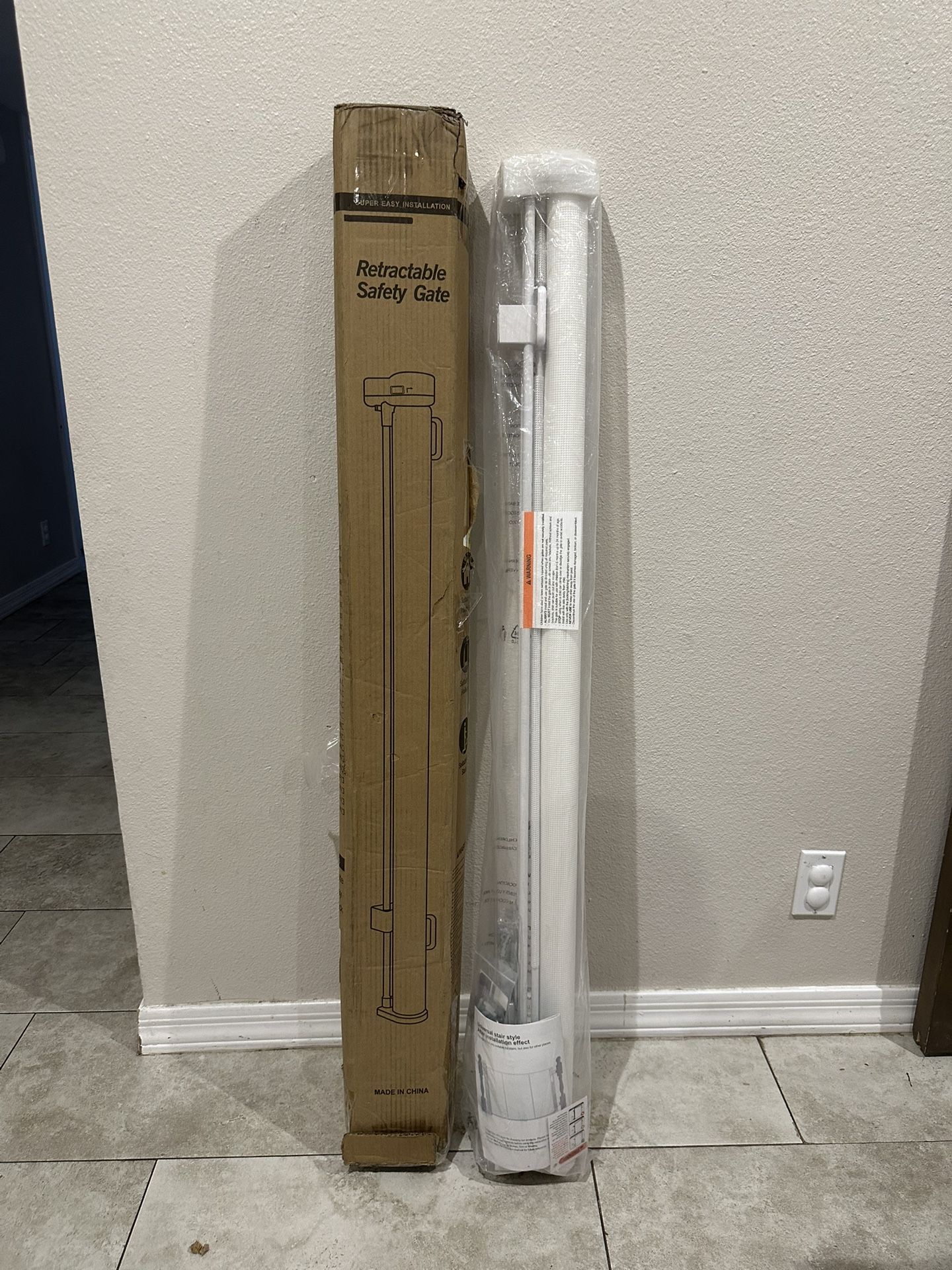 Extra Tall Retractable Gate - 51” Tall