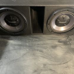 12’ Q Bomb speakers 