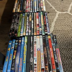 57 DVD/blu Rays $15 For All